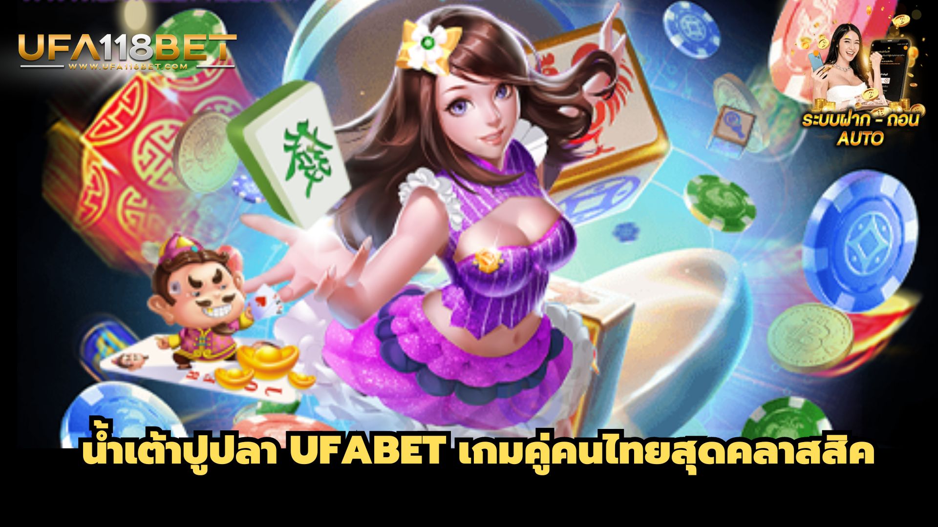 น้ำเต้าปูปลา UFABET เกมคู่คนไทยสุดคลาสสิค